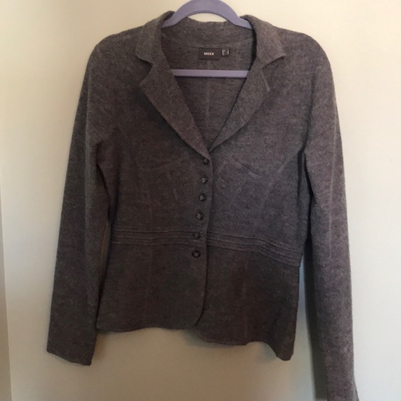 Mexx Grey Wool Blazer